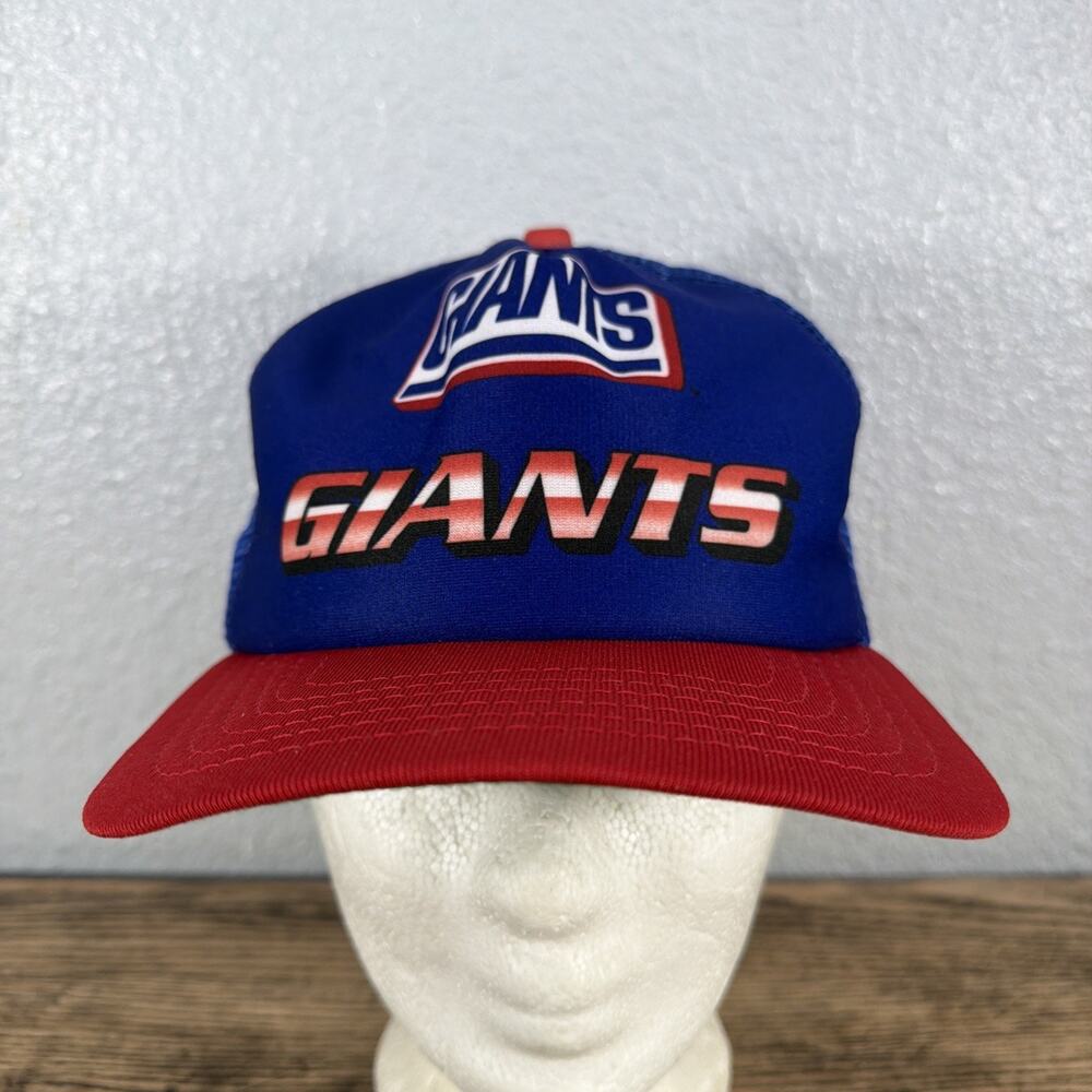 Vintage New York Giants New Era Mesh Snapback Trucker Hat